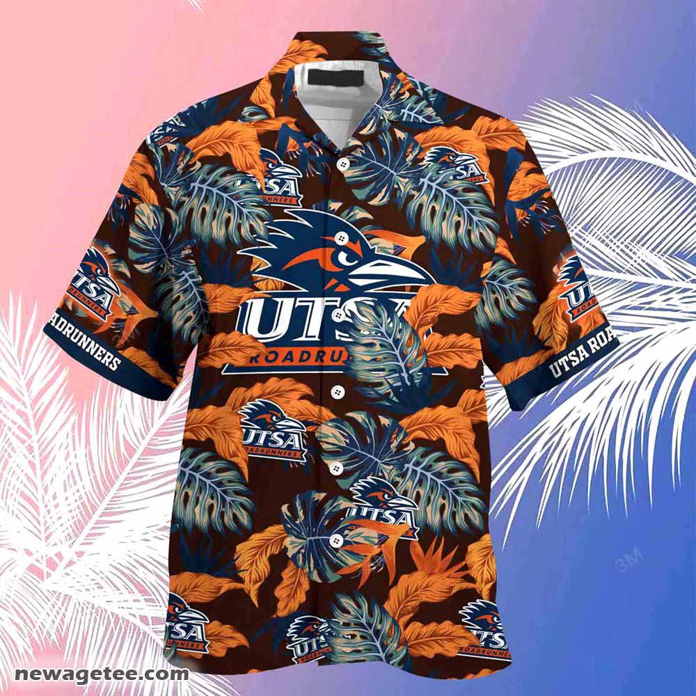 Utsa Roadrunners Summer Beach Hawaiian Shirt Stress Blessed Obsessed