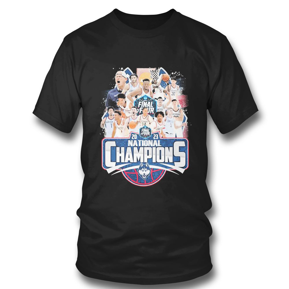 2023 National Champions Team Uconn Final Four T-shirt