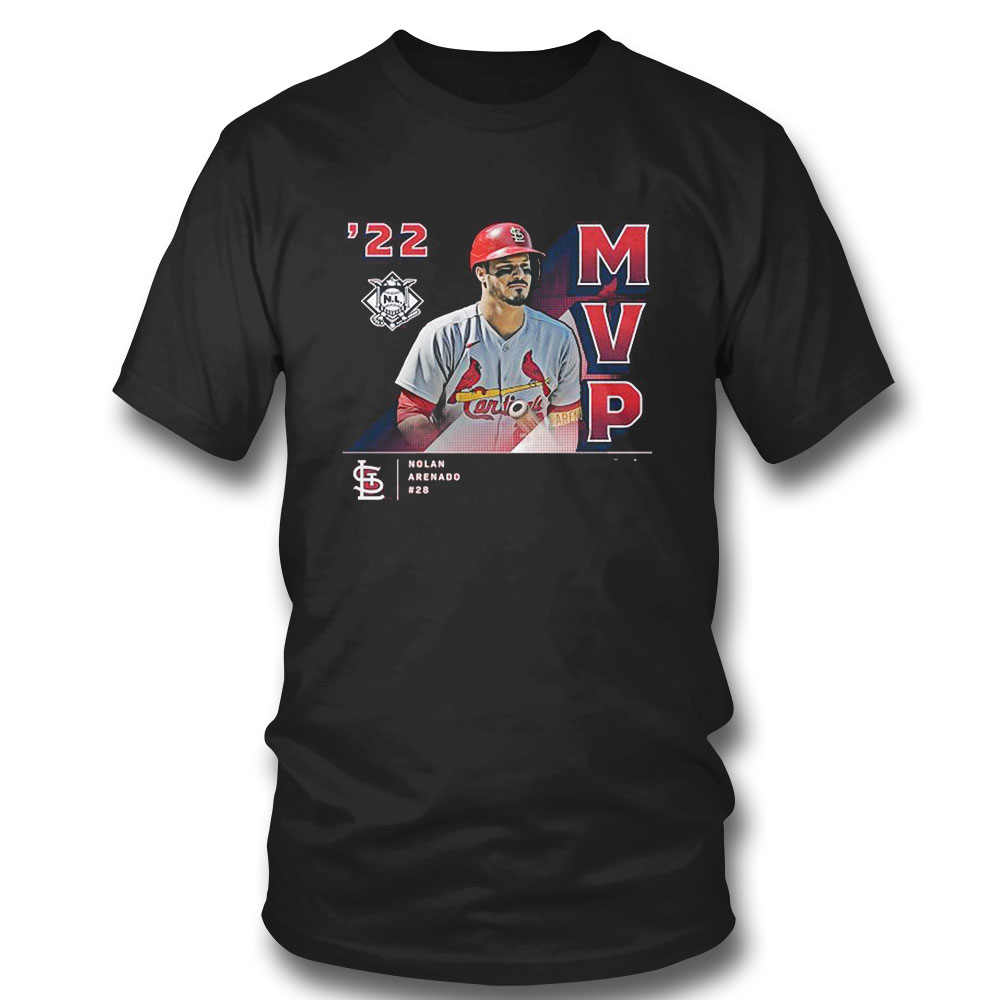 28 Nolan Arenado St Louis Cardinals 2022 Nl Mvp T-shirt