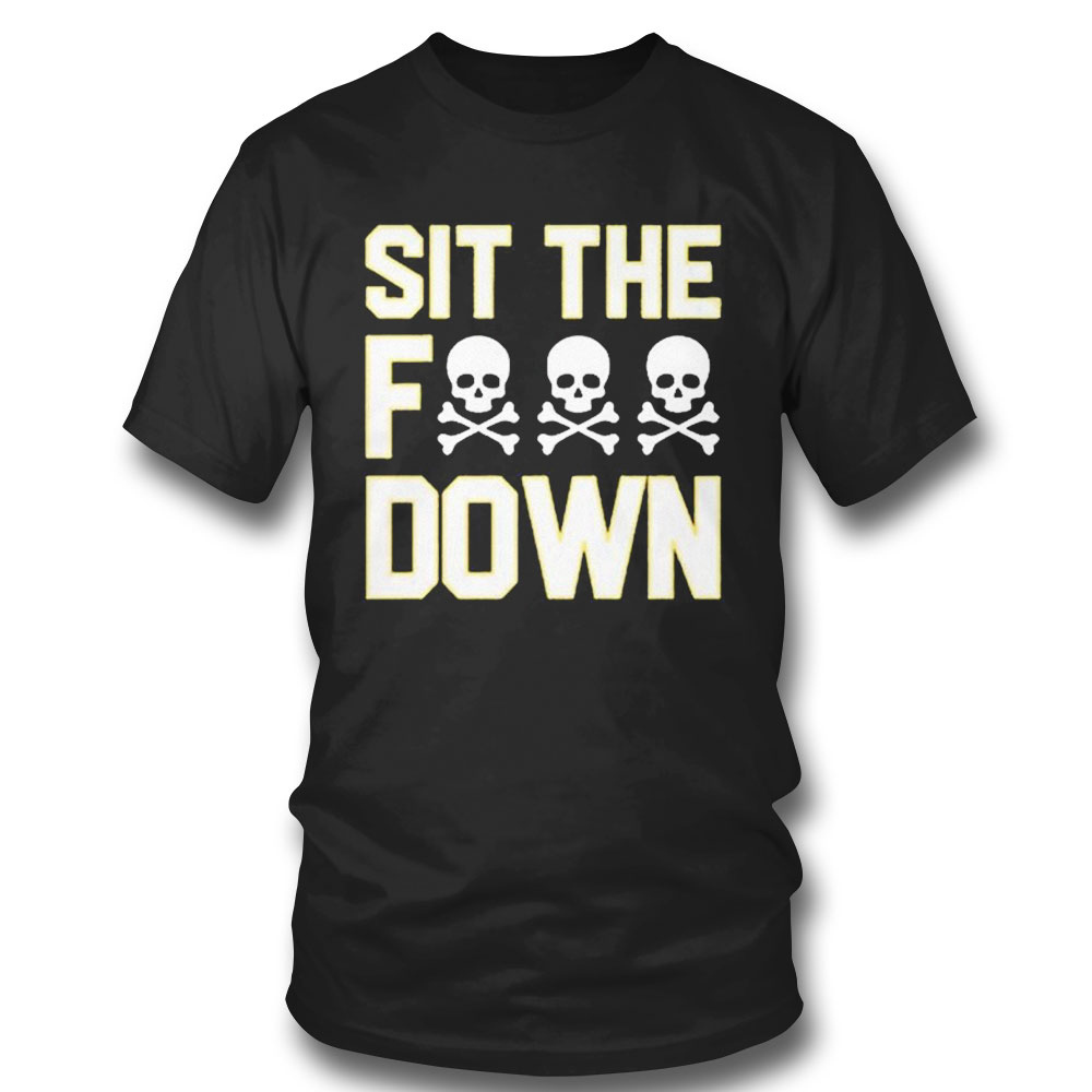 Aj Burnett Pittsburgh Pirates Sit The Fuck Down T-shirt