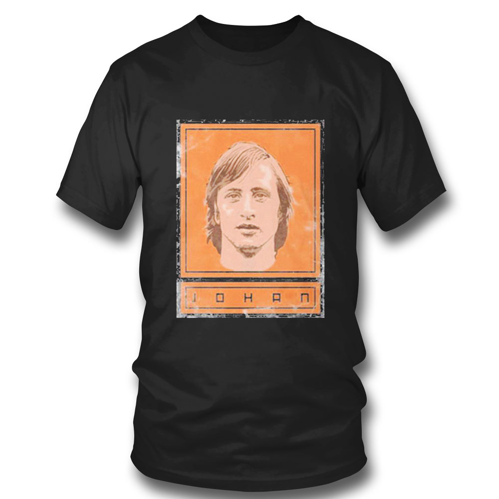 Cruyff Netherlands Distressed Football Art T-shirt