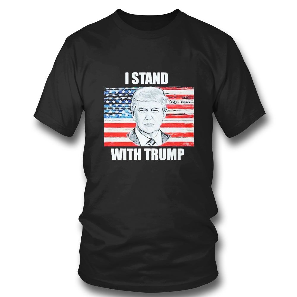 I Stand With Trump Flag Vintage T-shirt