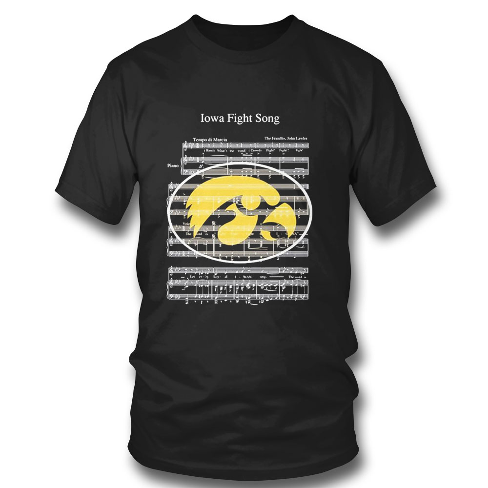 Iowa Hawkeyes Fight Song T-shirt