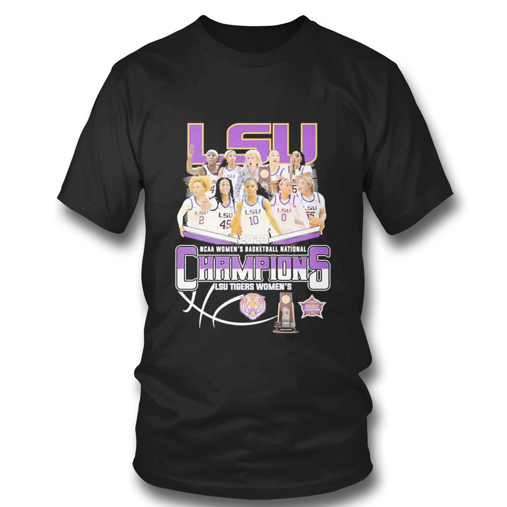 Lsu Team Player Ncaa Womens Basketball National Champions T-shirt
