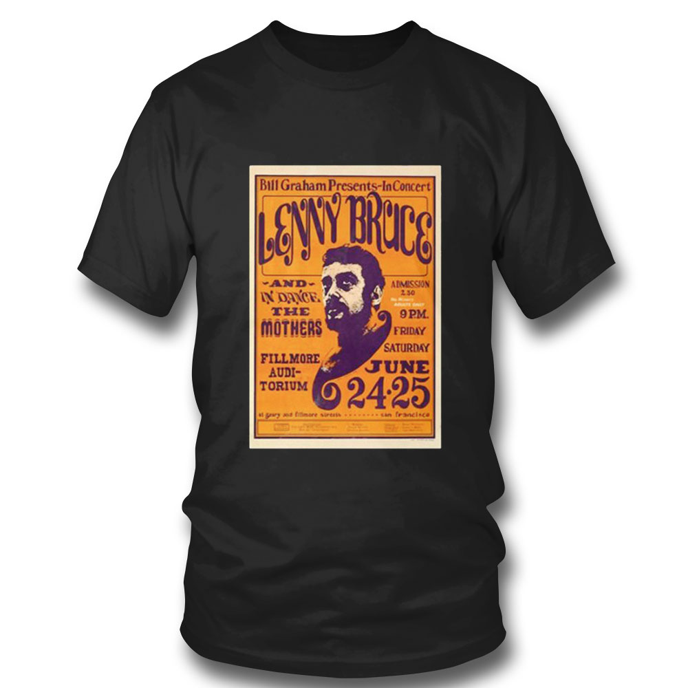 Retro Lenny Bruce Band Vintage Retro T-shirt Retro Lenny Bruce Band Vintage Retro T-shirt