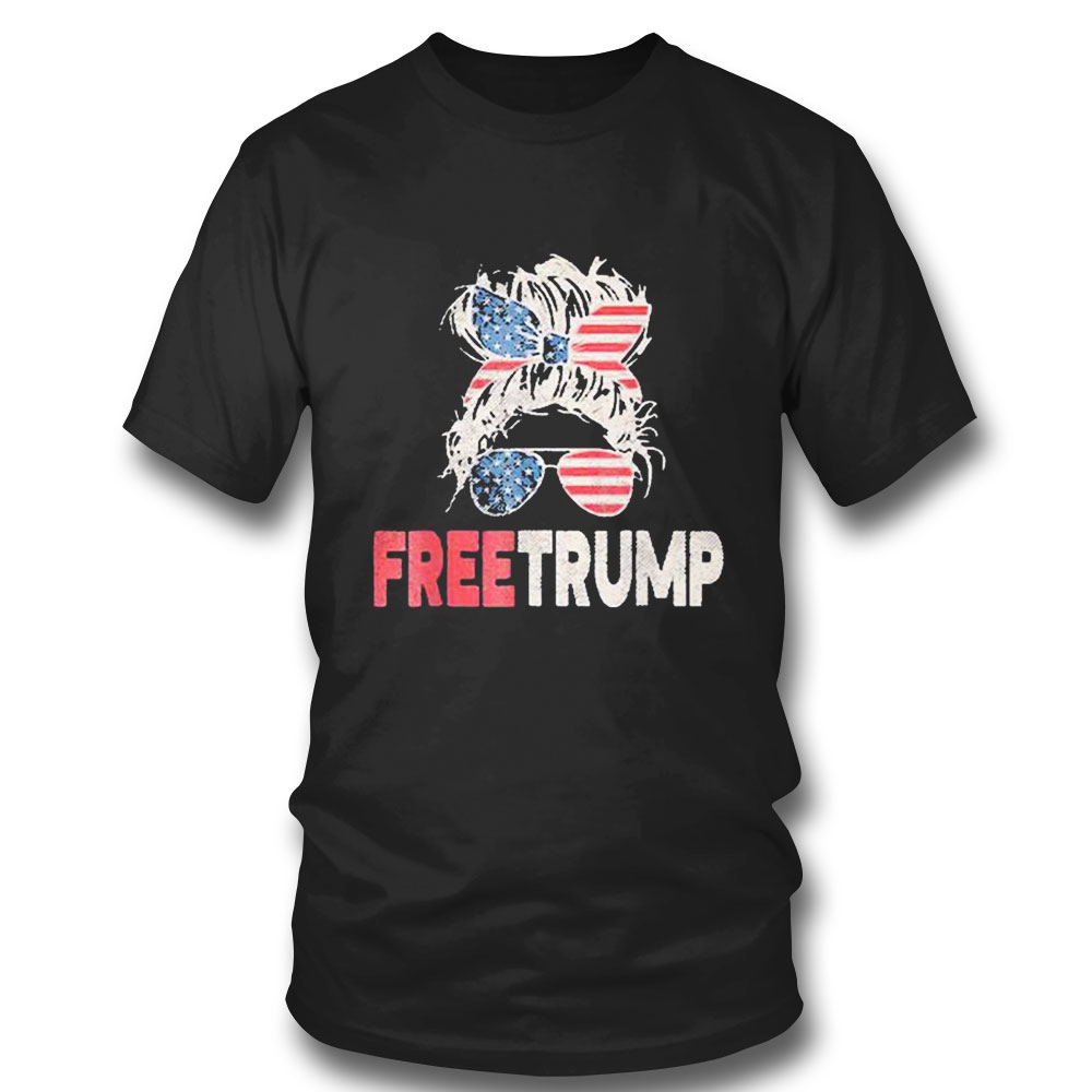 The Girl American Free Trump T-shirt