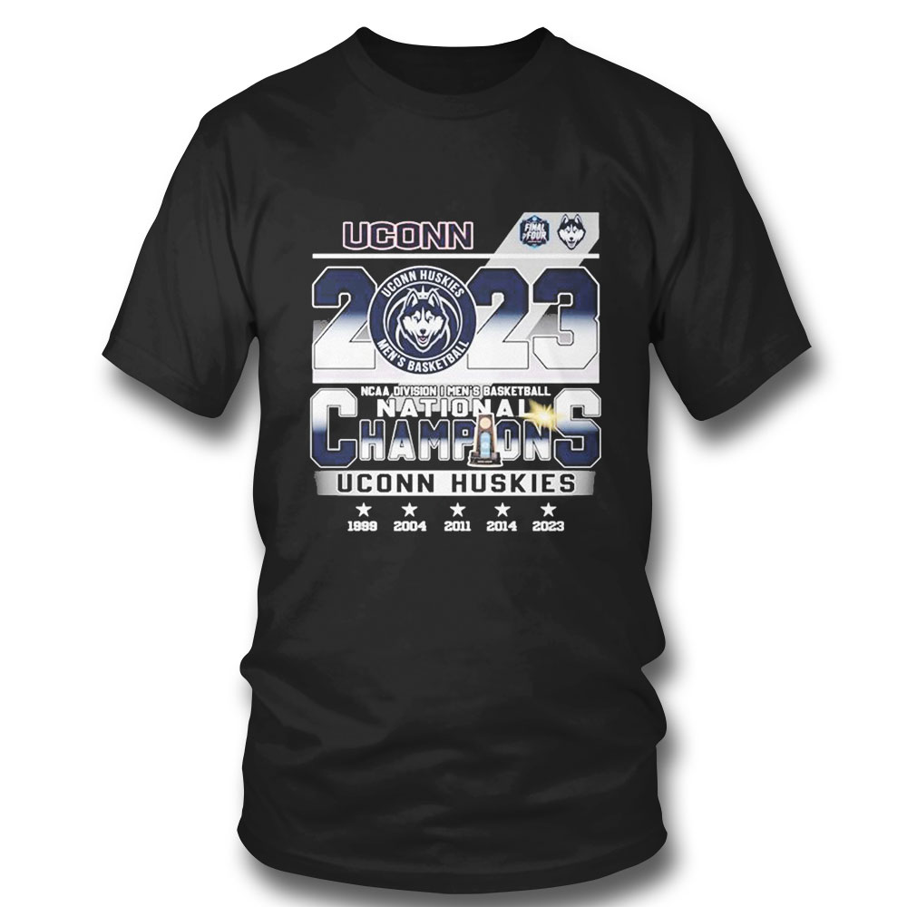 Uconn 2023 Ncaa Division I Mens Basketball National Champions 1999 2023 T-shirt