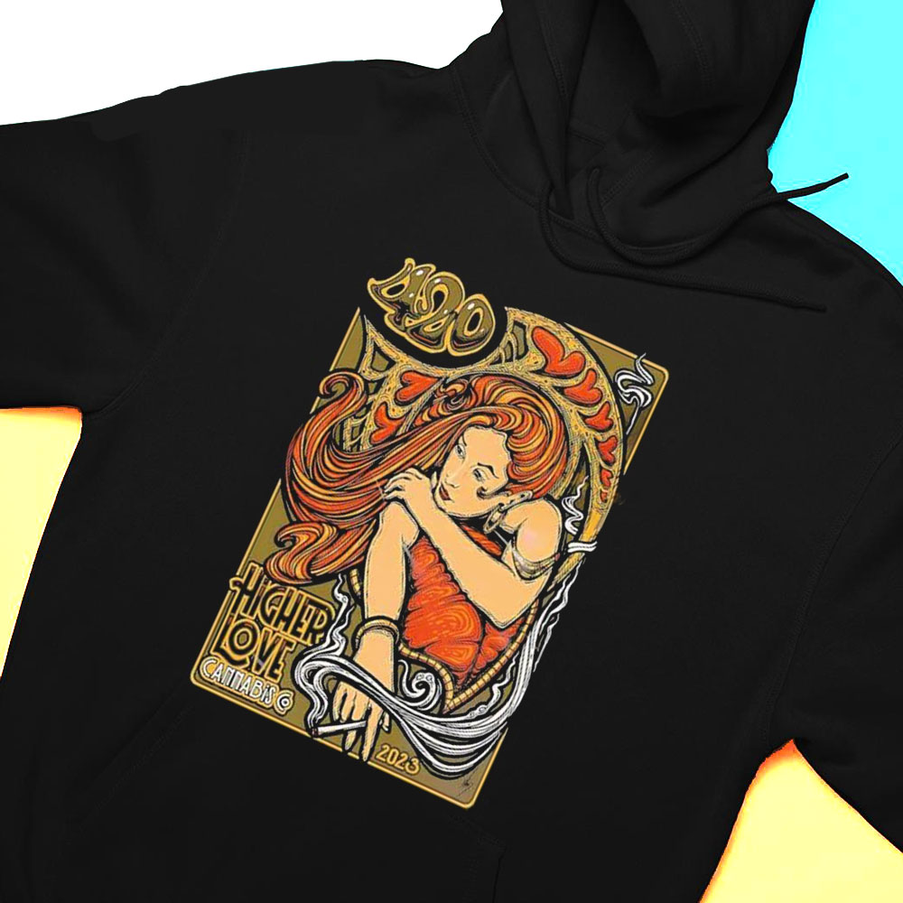 Higher Love Cannabis 2023 Poster T-shirt