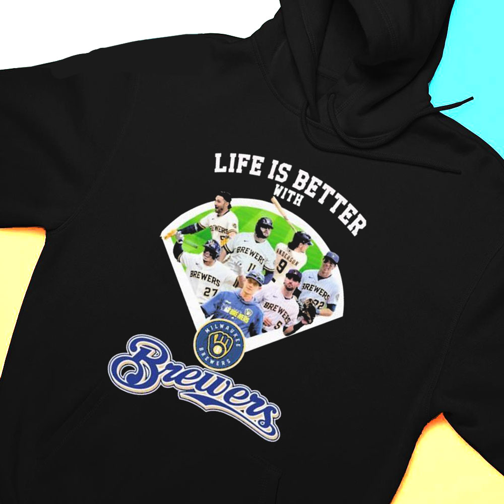 Life Is Better With Milwaukee Brewer 2023 T-shirt Life Is Better With Milwaukee Brewer 2023 T-shirt