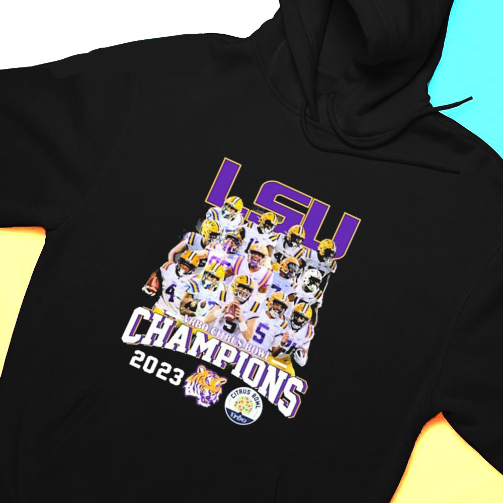 Lsu Football Vrbo Citrus Bowl Champions 2023 T-shirt