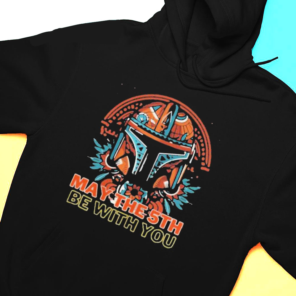 Star Wars Mandalorian Cinco De Mayo May The 5th Be With You T-shirt