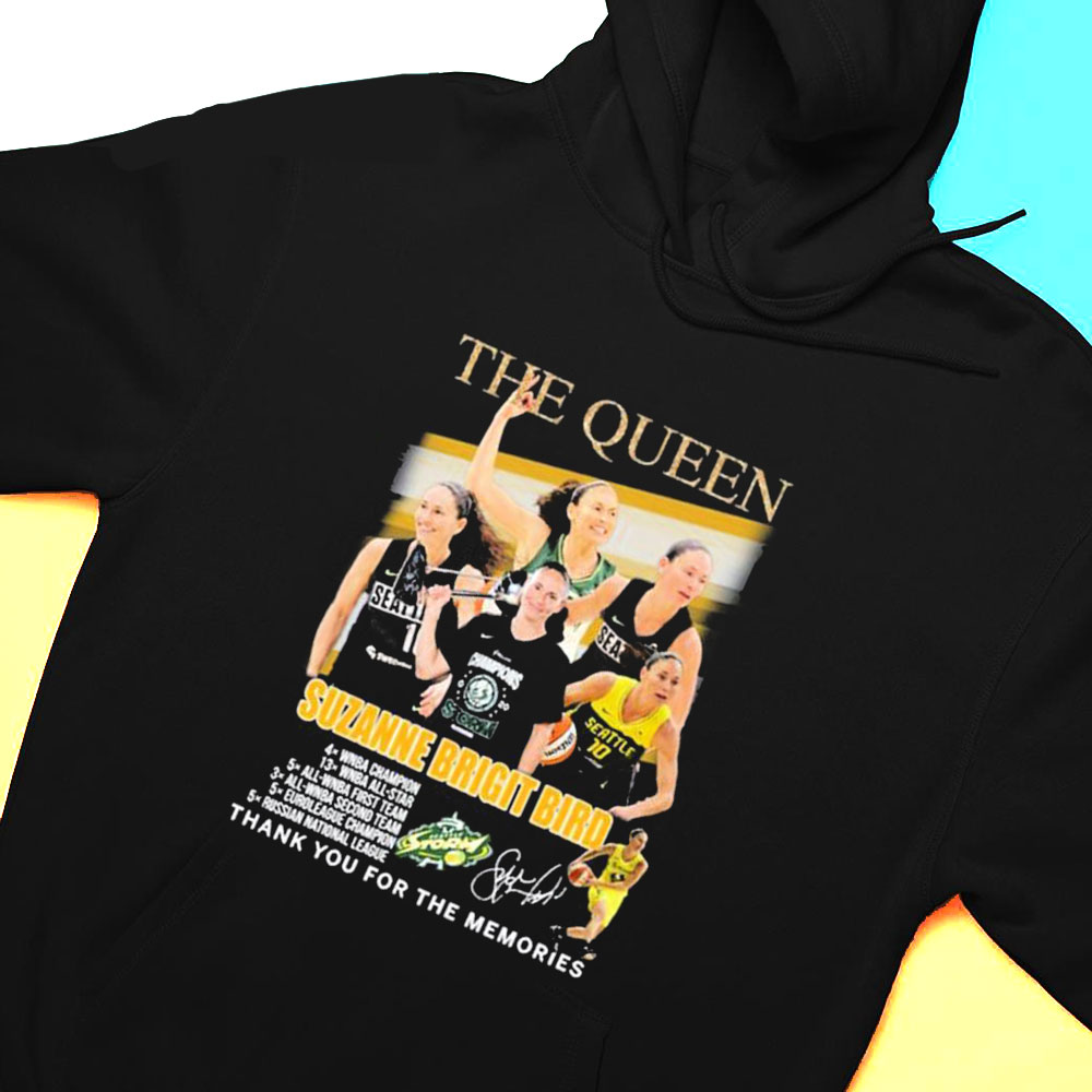 Storm The Queen Suzanne Brigit Bird Signature Thank You For The Memories T-shirt