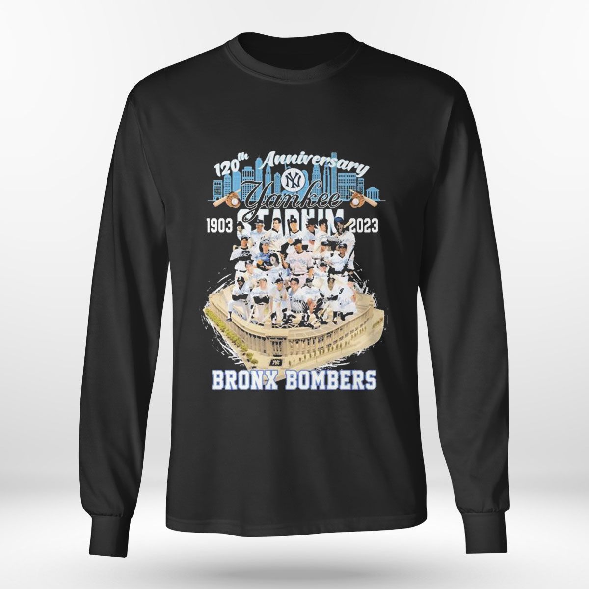120th Anniversary Yankee 1903 2023 Teams Bronx Bombers T-shirt