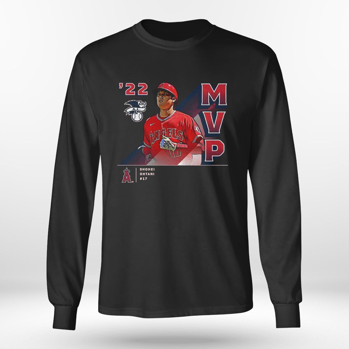 17 Shohei Ohtani Los Angeles Angels 2022 Al Mvp T-shirt