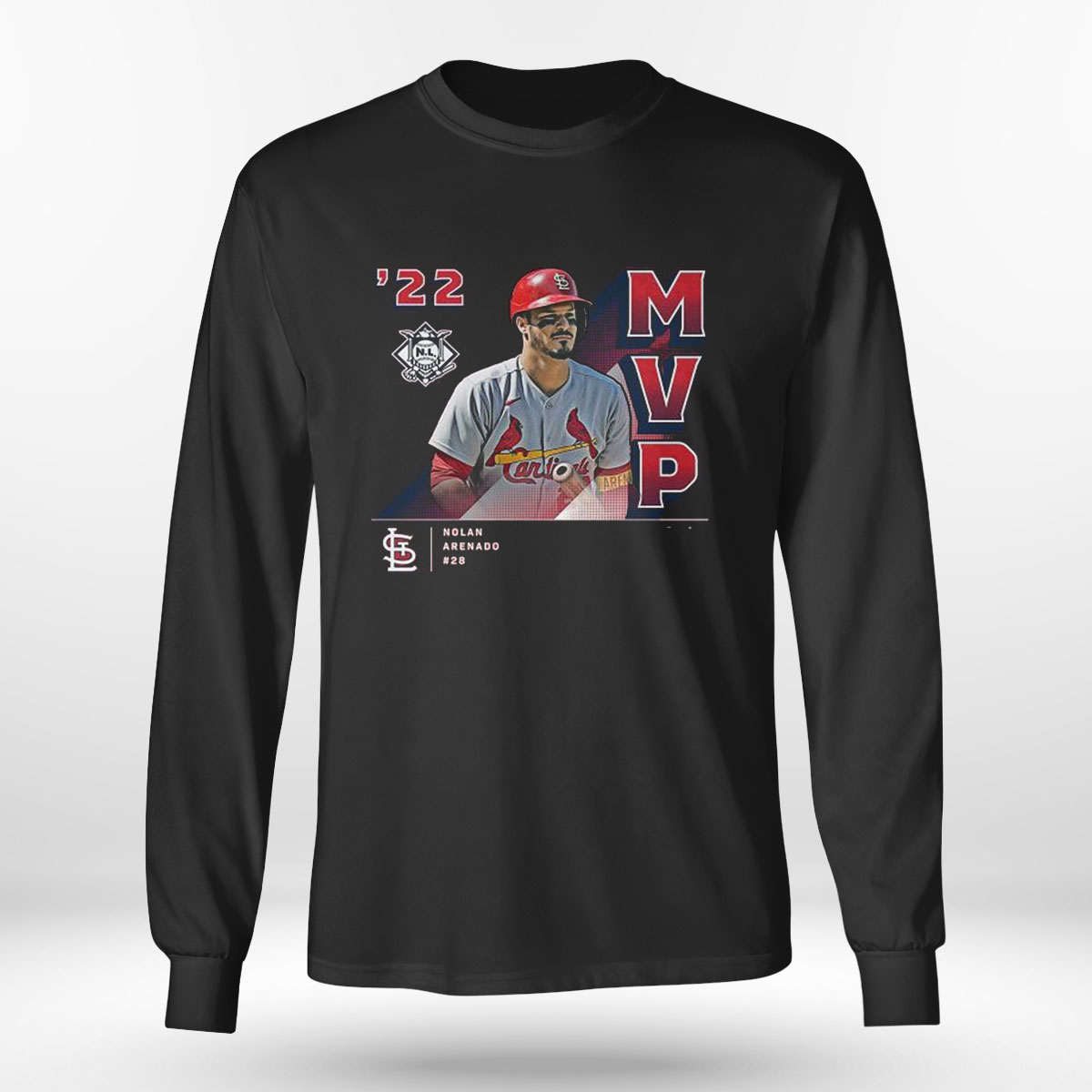 28 Nolan Arenado St Louis Cardinals 2022 Nl Mvp T-shirt