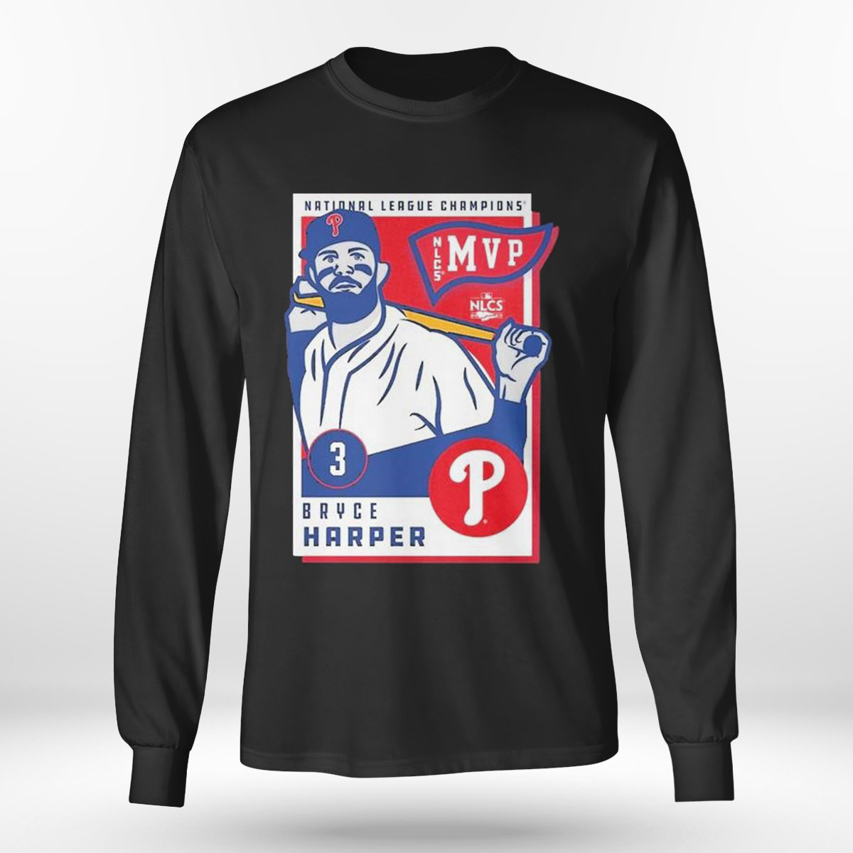 3 Bryce Harper National League Champions Mvp 2022 T-shirt