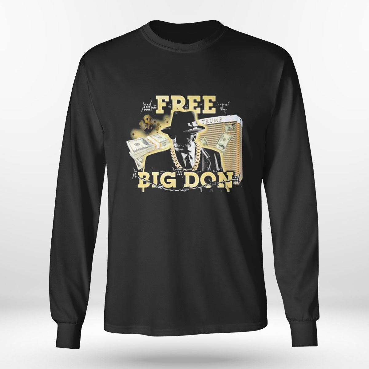 Free Big Don Fedora T-shirt