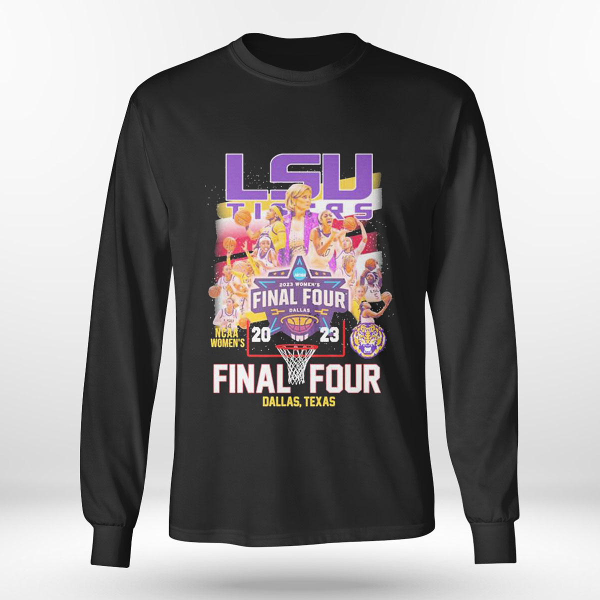 Lsu 2023 Ncaa Womens Final Four Dallas Texas T-shirt Lsu 2023 Ncaa Womens Final Four Dallas Texas T-shirt