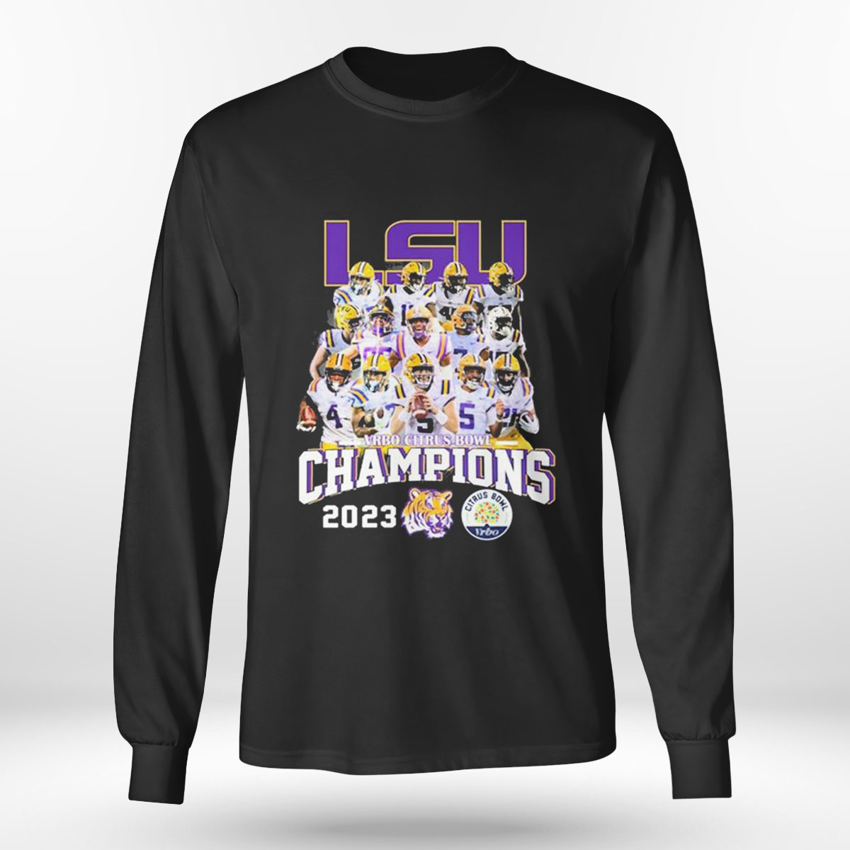 Lsu Football Vrbo Citrus Bowl Champions 2023 T-shirt