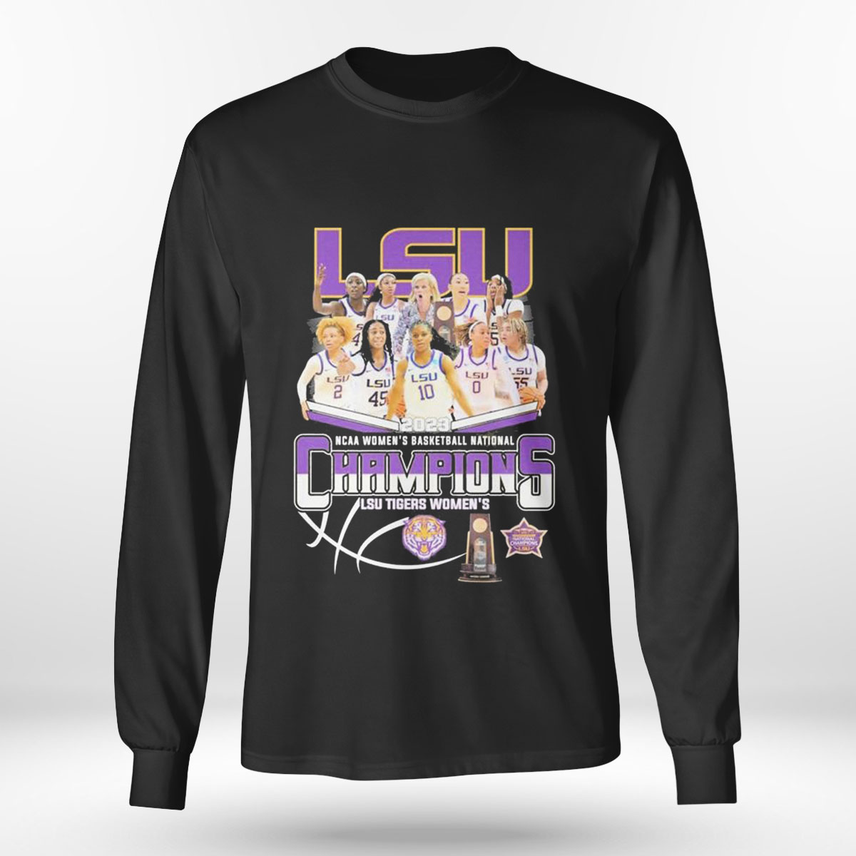 Lsu Team Player Ncaa Womens Basketball National Champions T-shirt