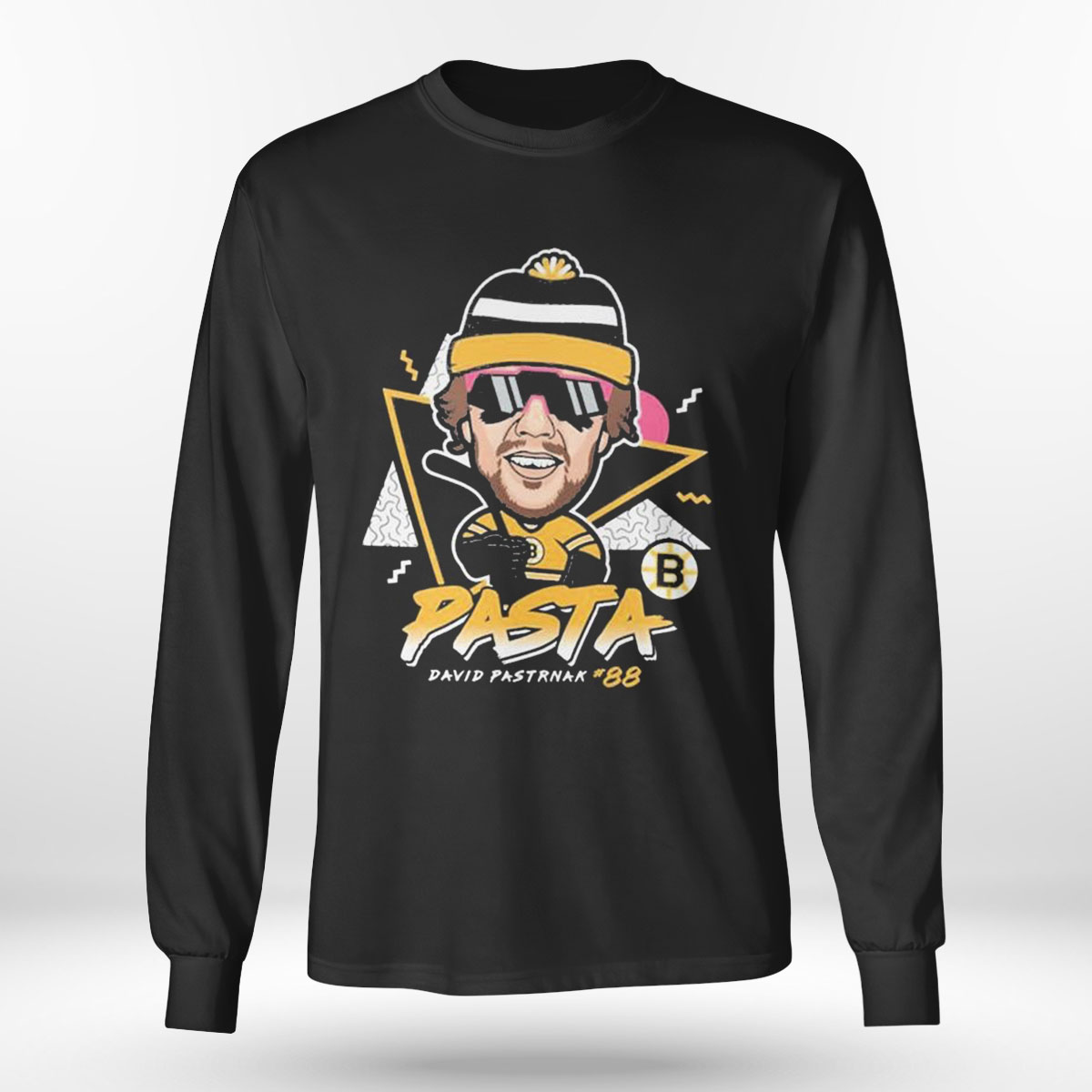 Pasta David Pastrnak 88 Boston Bruins T-shirt