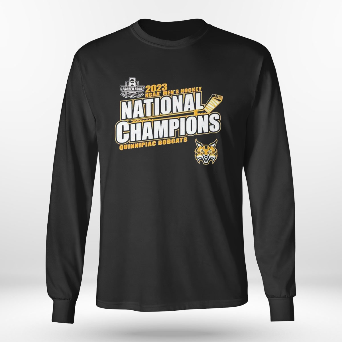 Quinnipiac University Mens Hockey 2023 National Champions Shirt T-shirt T-shirt