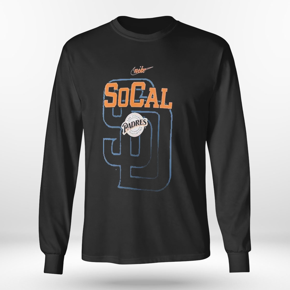 San Diego Padres Nike Rewind Socal T-shirt