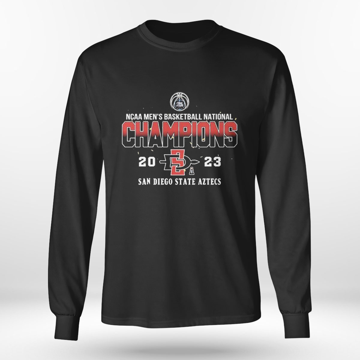 San Diego State Aztecs 2023 Ncaa Mens Basketball National Champions T-shirt