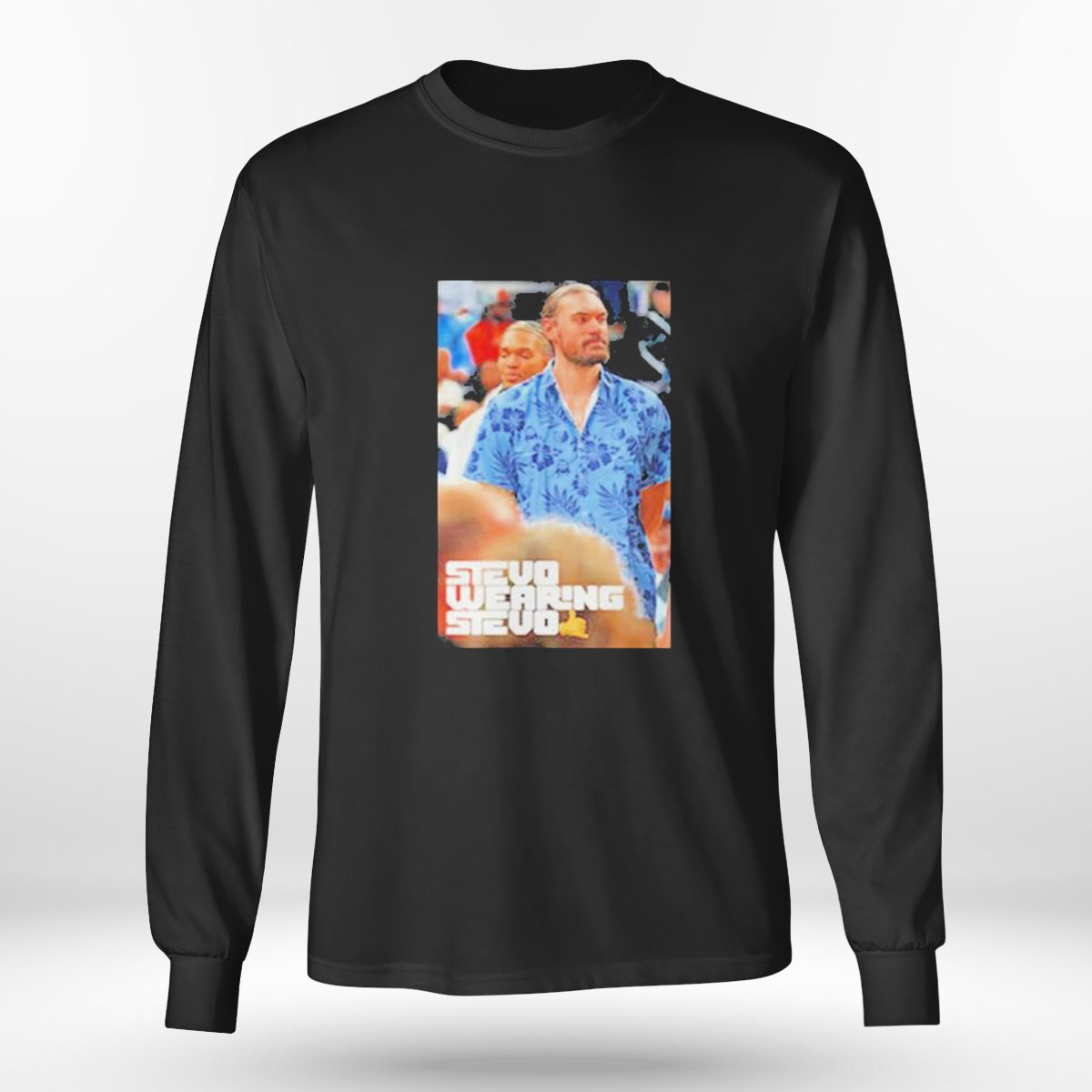 Steven Adams Stevo Wearing Stevo T-shirt