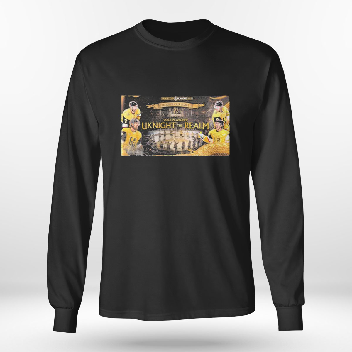 Vegas Golden Knights 2023 Stanley Cup Playoffs Uknight The Realm T-shirt