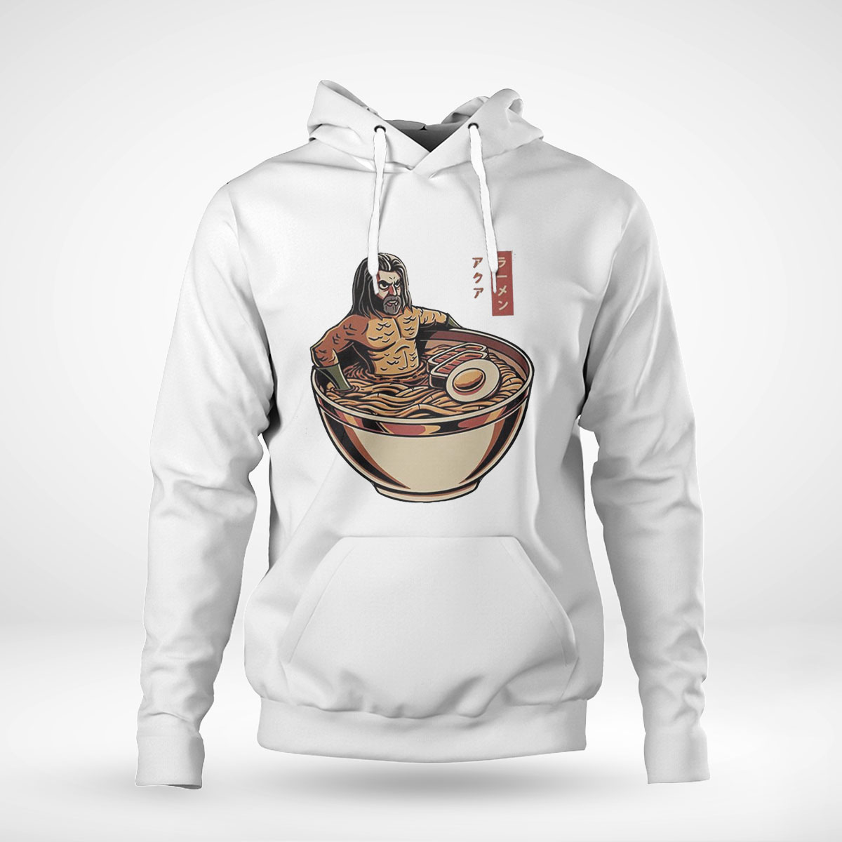 Aqua Ramen Aquaman Relax Cartoon T-shirt