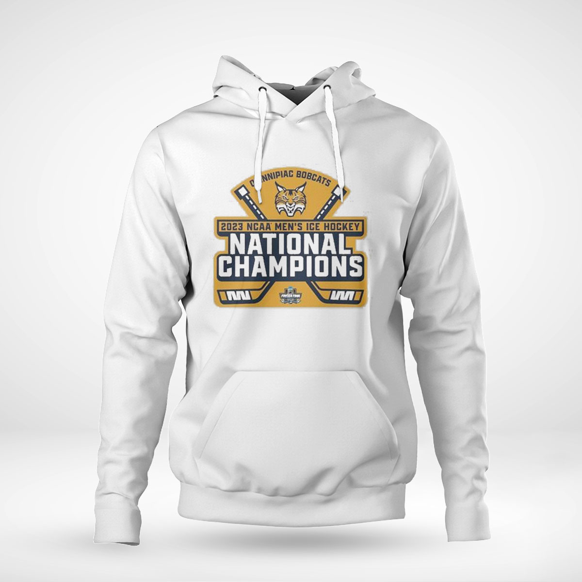 Quinnipiac Bobcats Champions 2023 Mens Ice Hockey National Championship T-shirt