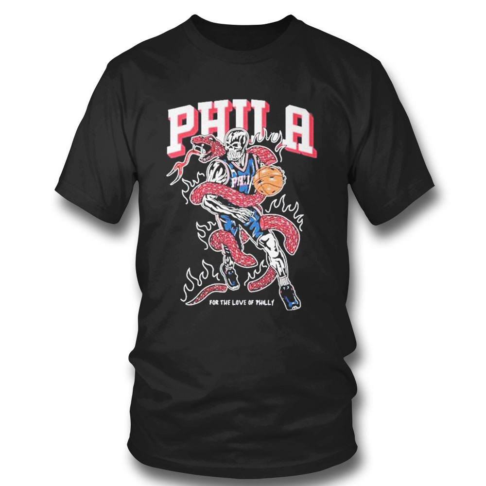 Phila For The Love Of Philly Philadelphia 76ers T-shirt