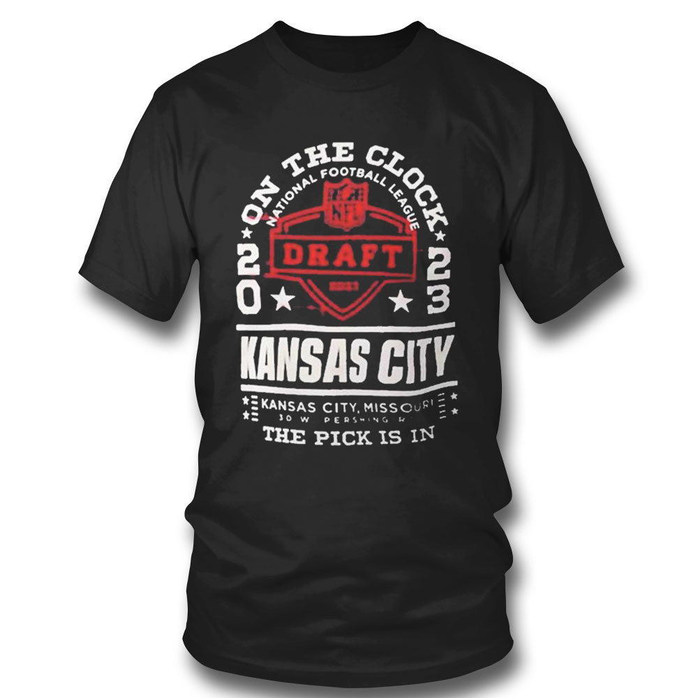 Starter Black 2023 Draft Day Kc T-shirt