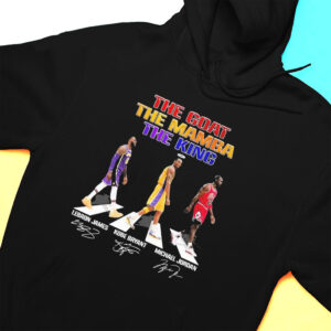 The Goat The Mamba The King Nba Best Players 2023 T-Shirt