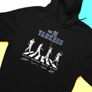 The Yankees Baseball Team Abbey Road 2023 Signatures T-Shirt