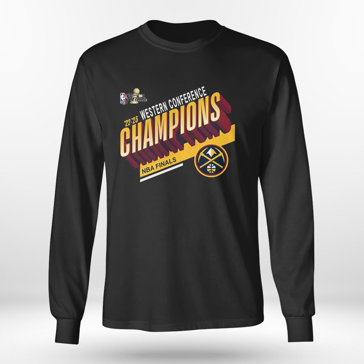 Denver Nuggets 22 23 Western Conference Champions Nba Finals T-Shirt Denver Nuggets 22 23 Western Conference Champions Nba Finals T-Shirt