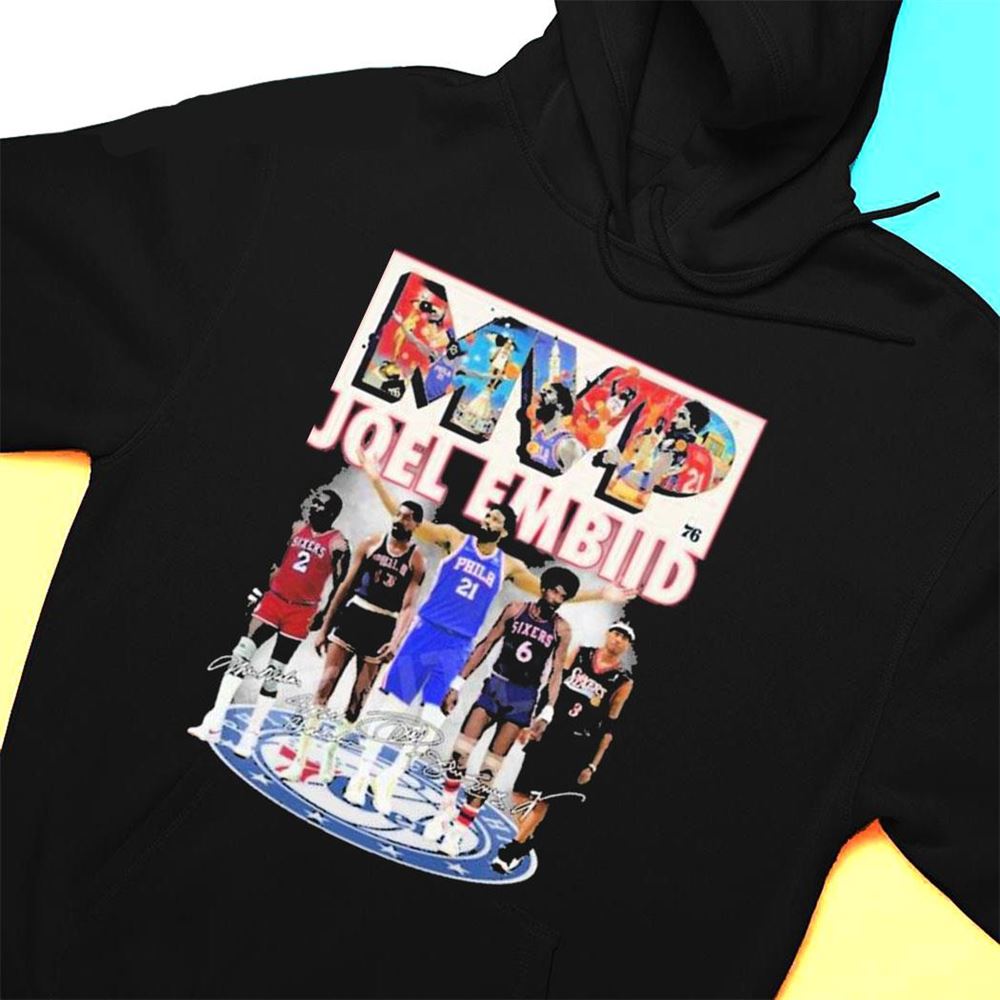 2023 Mvp Joel Embiid Signatures T-shirt
