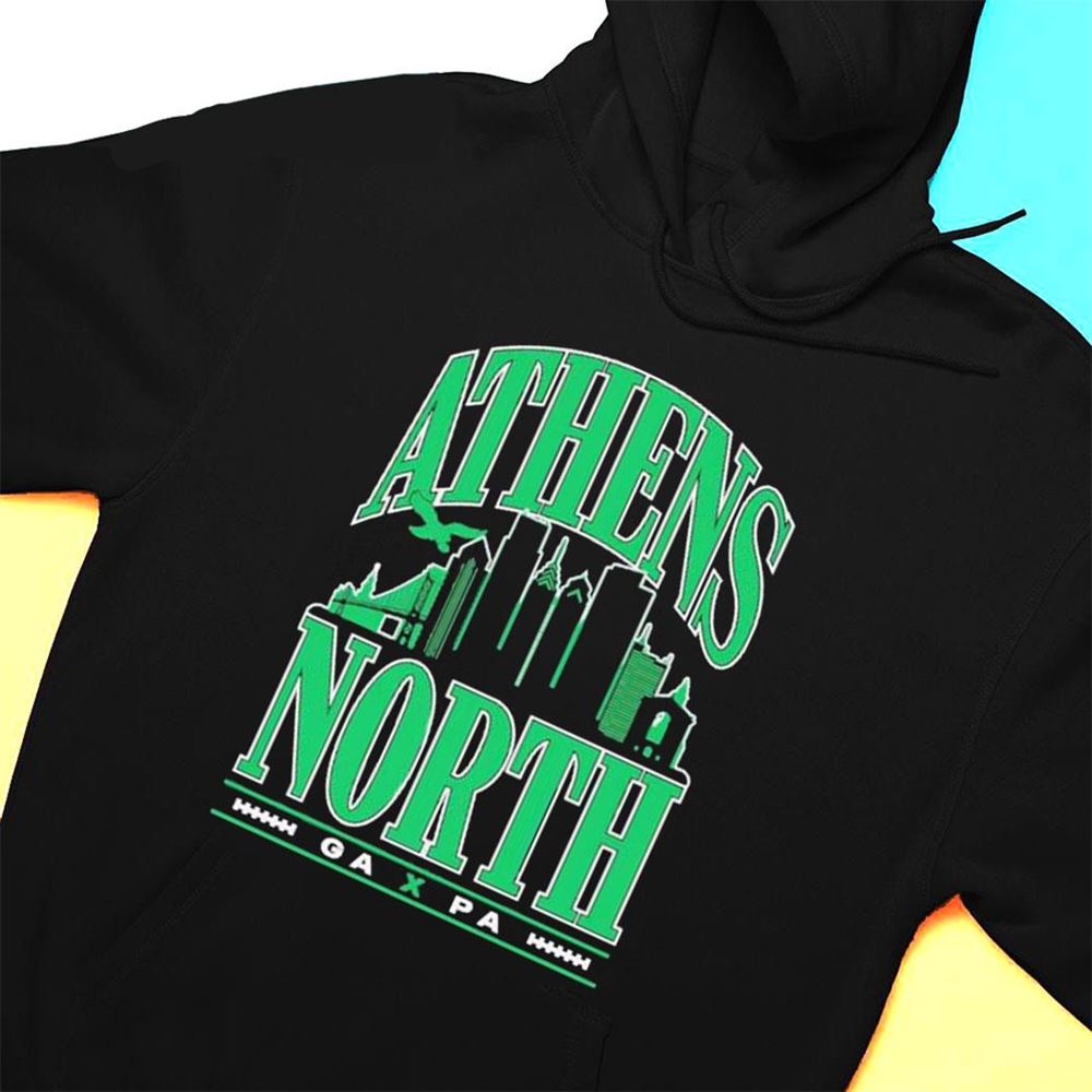 Athens North Georgia Bulldogs X Philadelphia Eagles Shirt