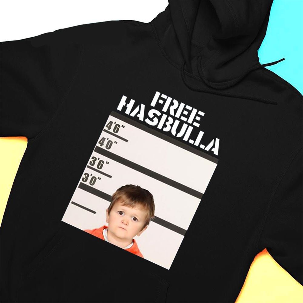 Free Hasbulla Navy At Garment T-shirt