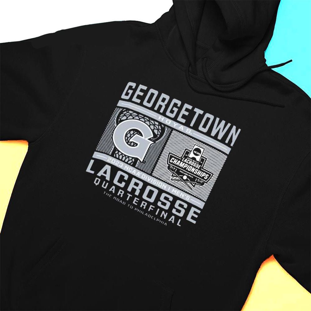 Georgetown Hoyas 2023 Division I Mens Lacrosse Quarterfinal T-shirt