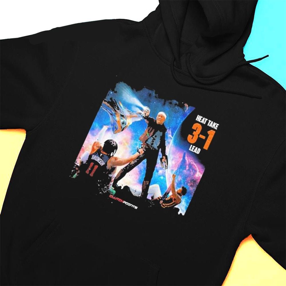 Jimmy Butler And The Miami Heat Take A Commanding 3 1 Series Lead Over The New York Knicks In Game 4 T-shirt