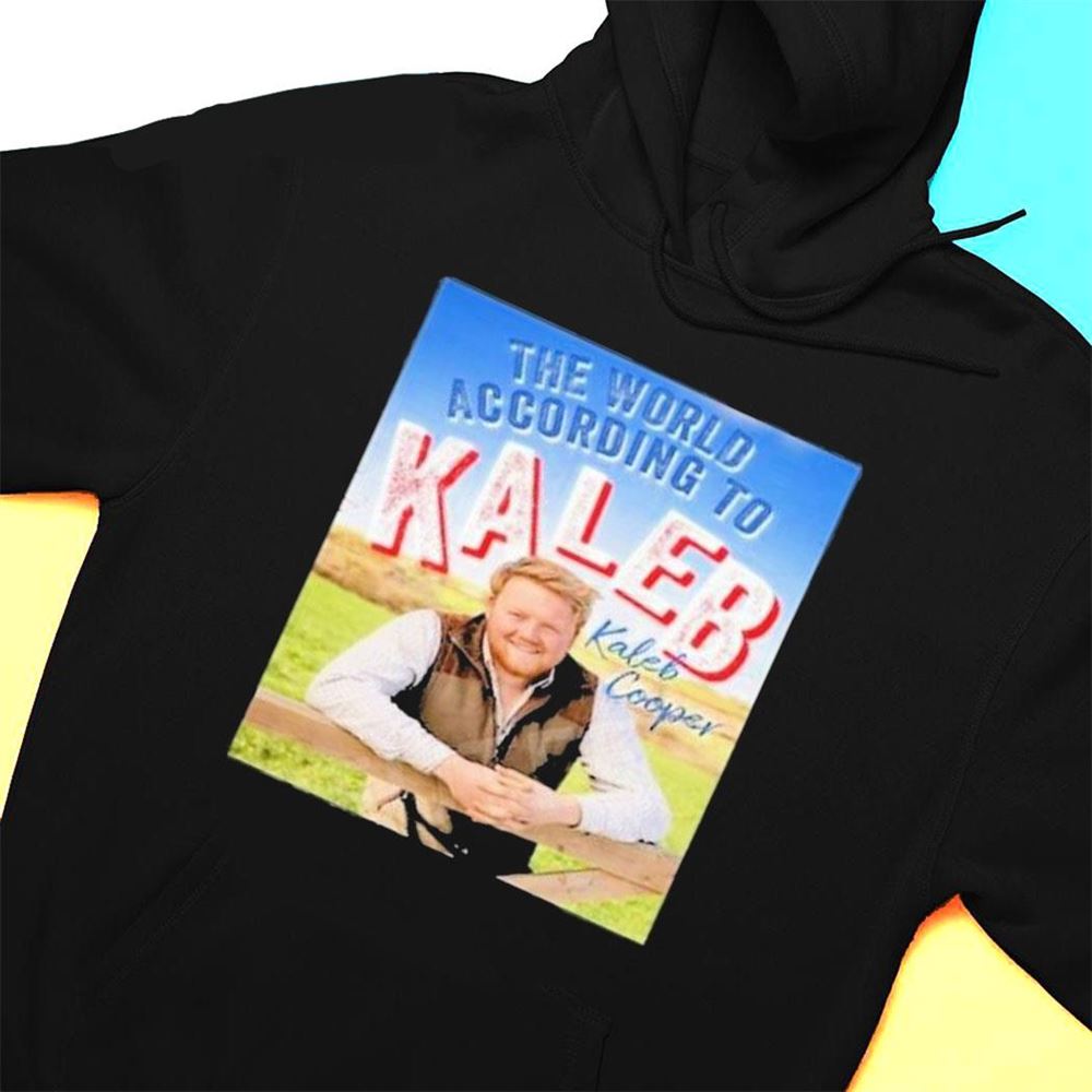 Kaleb Cooper The World According To Kaleb Book Cover T-shirt