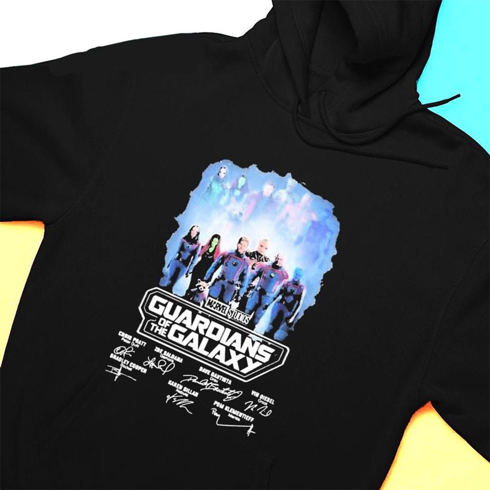 Marvel Studios Guardians Of The Galaxy Volume 3 Signatures T-shirt