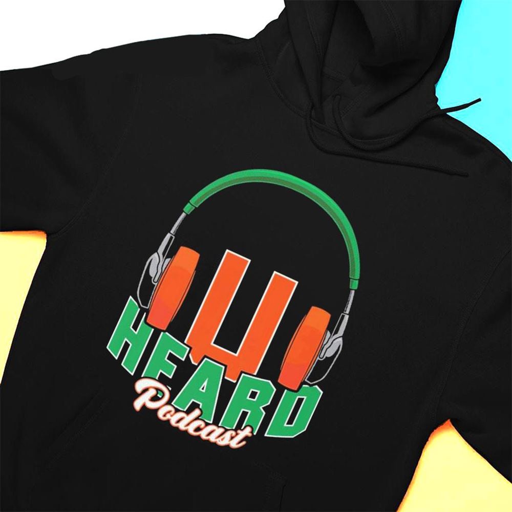 Miami U Heard Podcast T-shirt