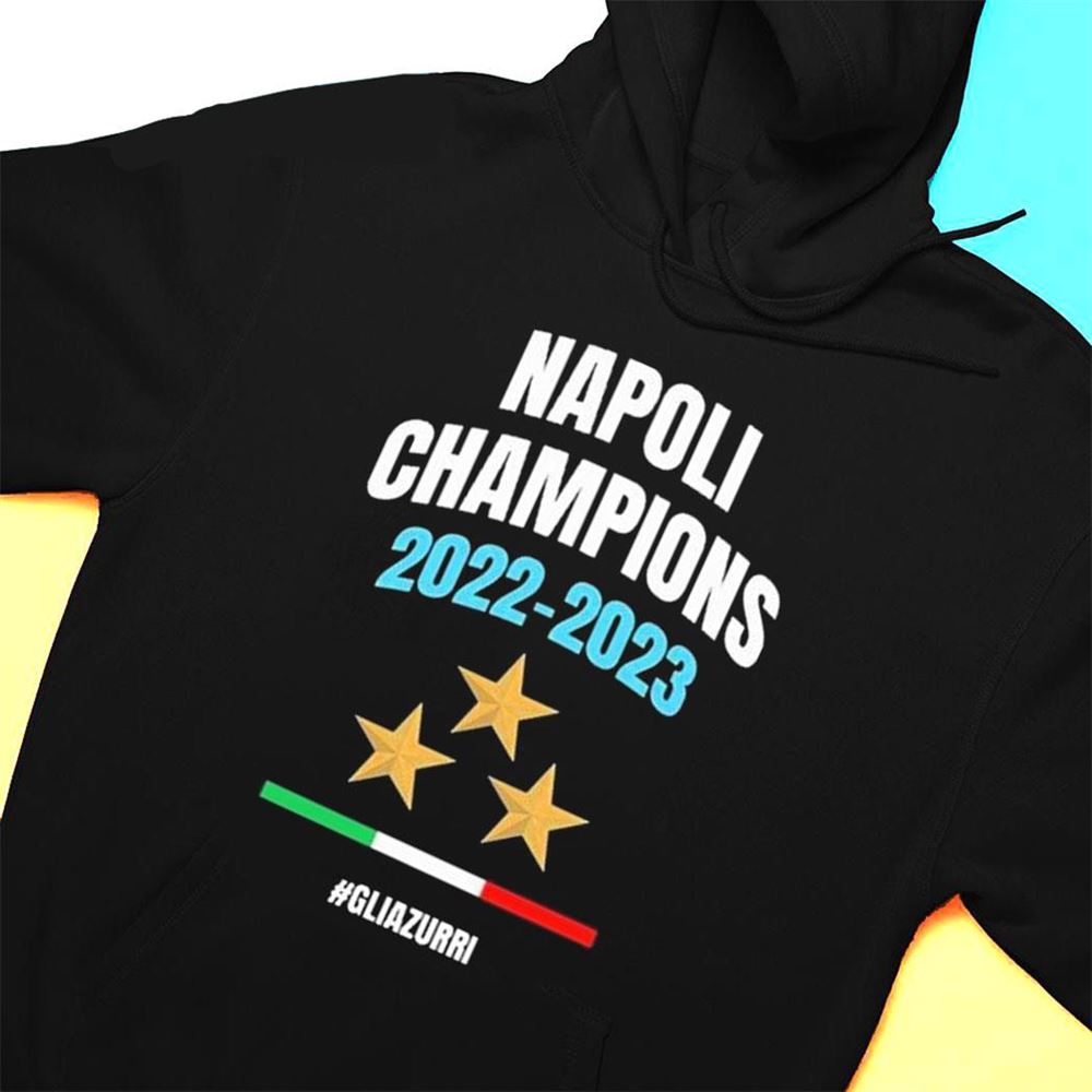 Napoli Champions 2022 2023 T-shirt