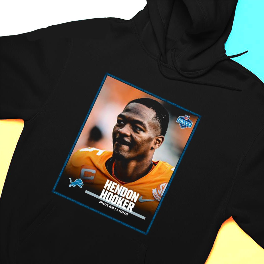 Nfl Draft 2023 Hendon Hooker Pick 68 Lions Shirt