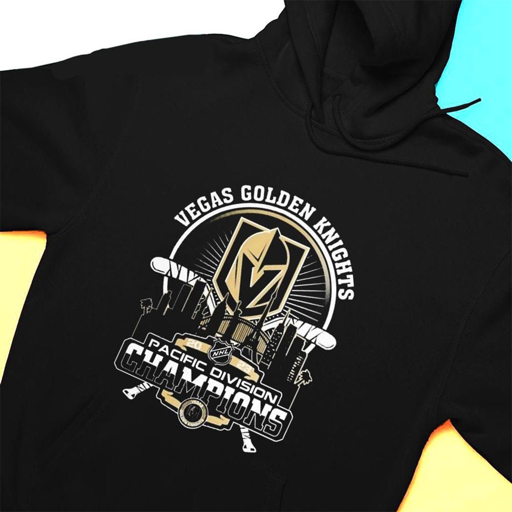 Nhl Vegas Golden Knights Pacific Division Champions Skyline 2023 T-shirt