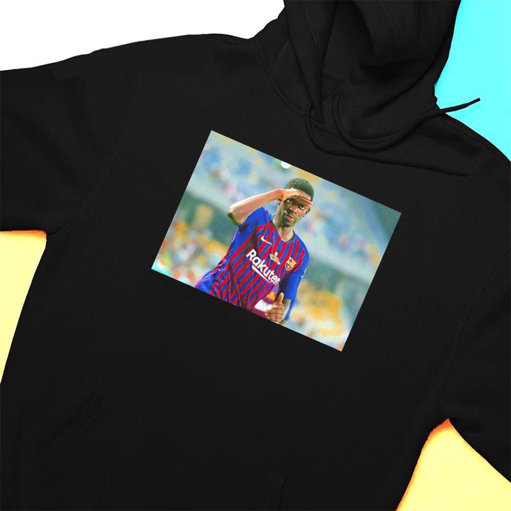 Ousmane Dembele 7 Barcelona Fc 2023 Shirt Long Sleeve