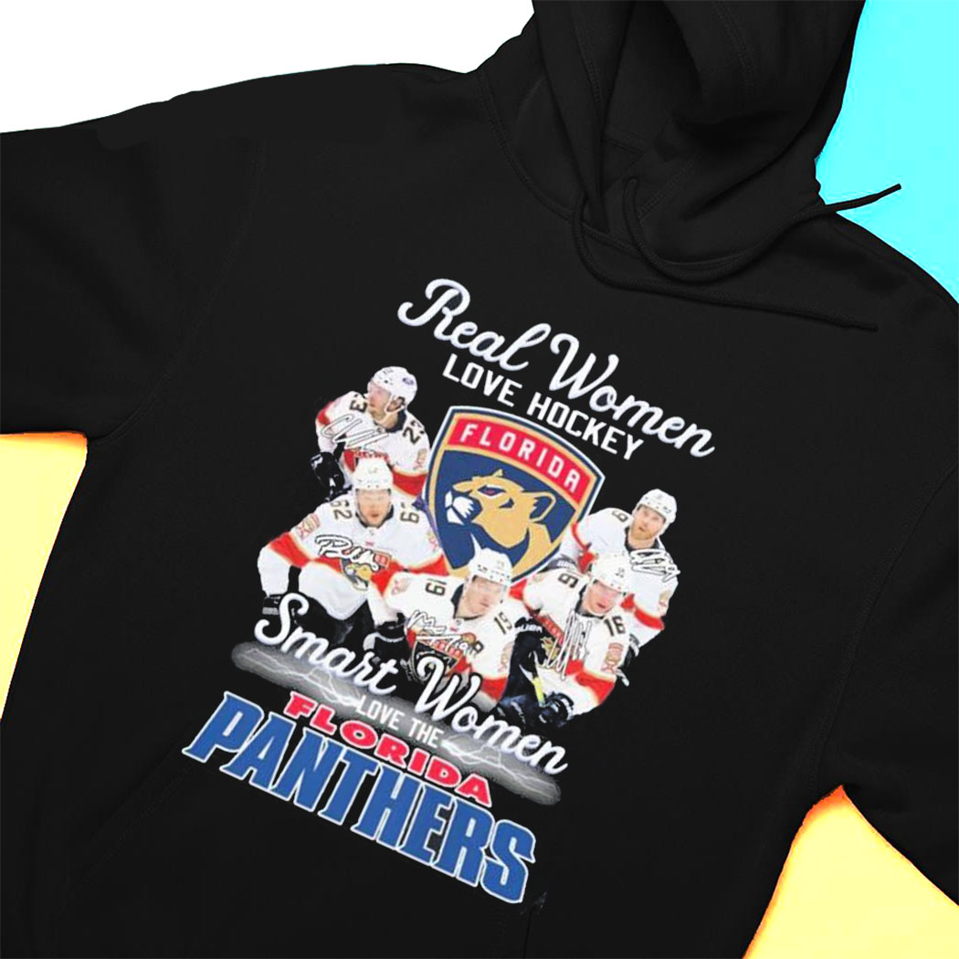 Real Women Love Hockey Smart Women Love The Florida Panthers 2023 Eastern Conference Champions T-shirt